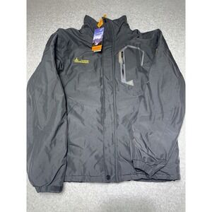 Women's Winter Jacket Lined Black Sz large